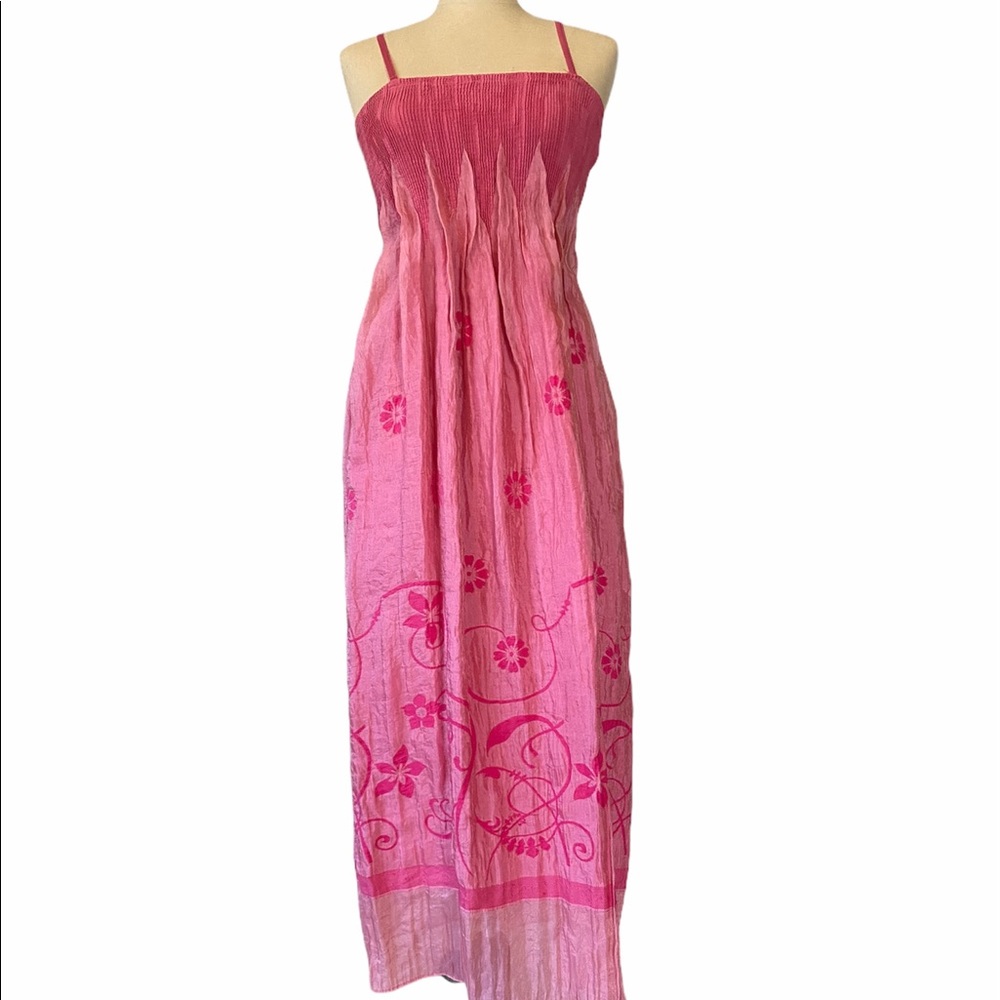 ☀️Anthropologie Lapis OS Convertible Maxi Dress